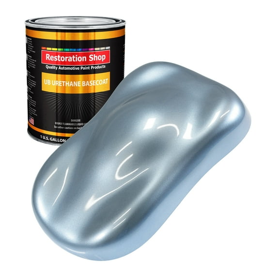 Glacier Blue Metallic 1 Gallon URETHANE BASECOAT Car Auto Body Paint