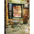thumbnail image 2 of Lloyd, Sandy 15x18 Gold Ornate Wood Framed with Double Matting Museum Art Print Titled - Paris Bistro II, 2 of 4