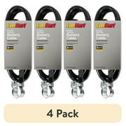 (4 pack) Everstart LF51-4L-77 4-Gauge Top Post Battery Cable, 51-Inches