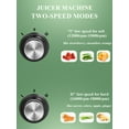 800W Centrifugal Juicer Machines with Large 3'' Feed Chute for Whole