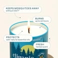 thumbnail image 3 of Vela repelente de mosquitos Cliganic Natural Citronela 473 ml, 3 of 6