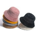thumbnail image 3 of LinYooLi Bonnet Seau pour Femmes, Chapeau Doux et Moelleux, Bonnet d'Hiver Épais et Tendance, 3 of 5