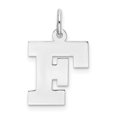 thumbnail image 1 of Collier Pendentif Breloque Monogramme Initiale Lettre F en Argent Sterling 925, 1 of 7