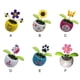 thumbnail image 2 of Maceta de flores alimentada por energía Solar, adornos de baile, alféizar de ventana, decoraciones de coche, 2 of 5