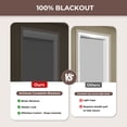 thumbnail image 6 of Allesin zen No Drill No Tools Blackout Roller Shades for Windows, ( Gray 23 x 48), Renter-friendly, UV Protection, no-drill pull-down blinds for Home, Bedroom, Office, Living Room, 6 of 9