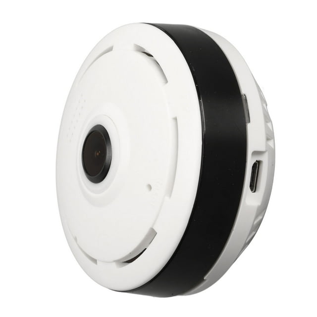 Cámara De Seguridad Ojo De , Audio Bidireccional Cámara Panorámica De 360 grados Inalámbrica 1,0 Megapíxeles Para Interiores