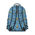 thumbnail image 2 of Police and Baton Blue Pattern Backpack for School, Cute School Bag with Adjustable Shoulder Straps and Padded Back, 15.3"x11"x7.1", 2 of 4