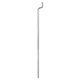 thumbnail image 4 of Varillas de empuje de acero Uxcell Z 1.2 x 450mm(17.7") Cuernos de control estándar de nylon 4 agujeros para DIY 10pcs, 4 of 4
