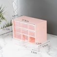 thumbnail image 3 of Plastic Parts Storage Box 9 Drawer Storage Hardware and Craft Cabinet Wall Mount, 3 of 8