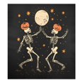 thumbnail image 6 of Yayeee Magnetic Dishwasher Cover for The Front Decoration Home Kitchen Machine Sticker Protector, Black Halloween Dancing, 6 of 6