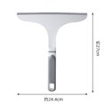 thumbnail image 2 of Shower squeegee, bathroom squeegee with hanging hook, 27 * 24cm, off-white, 2 of 5