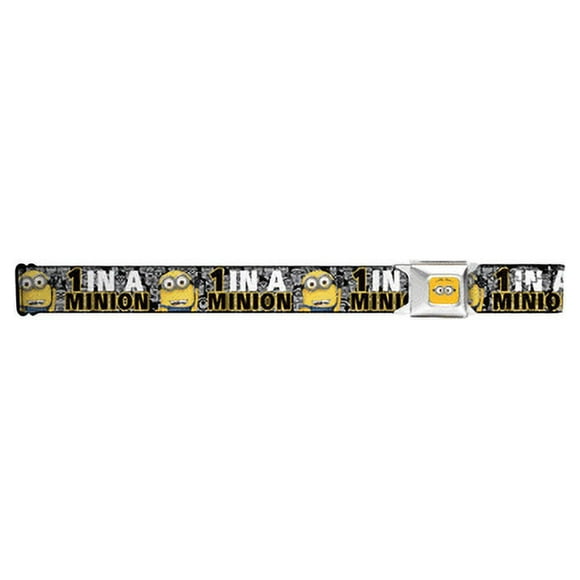 Ceinture de Sécurité - Despicable Me - Minions ADD 24-38 Pouces Maille Nouveau sbb-dsa-wds017