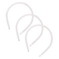 thumbnail image 1 of Aeyistry 3 diademas de perlas para mujer, diadema de perlas de imitación, diadema de perlas completas, diadema elegante, diadema para boda, fiesta, novia, 1 of 5