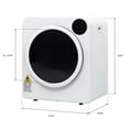 thumbnail image 6 of Zimtown 13.2lb Portable Compact High Efficiency Electric Dryer with Smart Controls, 6 of 9