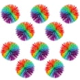thumbnail image 3 of 10 Pcs Anti Stress Silicone Stringy Balls Bouncing Fidgets Stress Relief Sensory Fluffy Ball For Kids Adults, 3 of 7