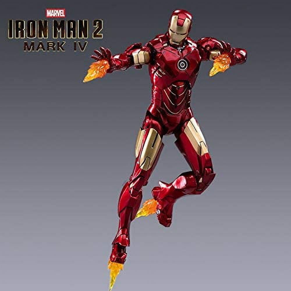 ZT 10th Anniversary 7 Inches Deluxe Collector Iron Man MK4 Action Figures
