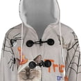 thumbnail image 4 of Trick or Treat Ragdoll Funny Mummy Cosplay Pumpkin Candy Basket All Over Print 3D Hooded Duffle Toggle Coat Cat Lover Kitten Owner Gifts Idea - 12016, 4 of 6