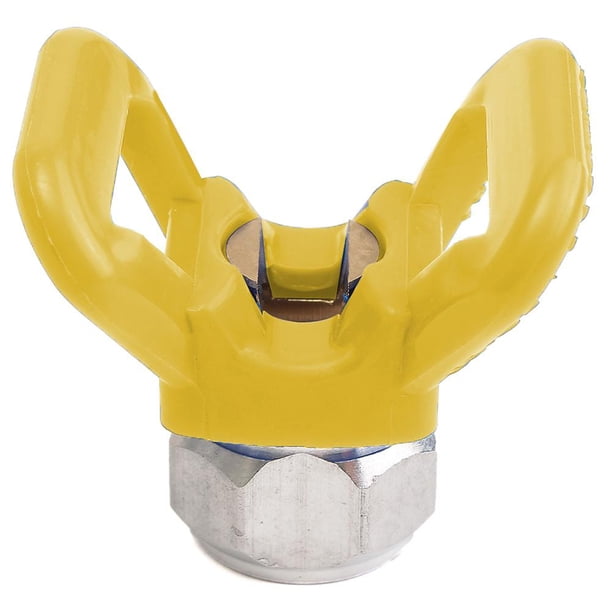Boquilla de punta plana para pistola de pintura sin aire de alta presión para pulverizador (amarillo) JShteea Para estrenar