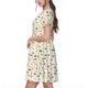 thumbnail image 2 of Disketp Sushi and Rolls para Vestido de Manga Corta para Mujeres, Vestidos de Verano para Mujeres, Casual y Holgado para la Playa, 2 of 6