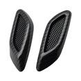 thumbnail image 3 of 2pcs Universal Air Intake Inlet Decorative Cover Bonnet Hoods Carbon Fibre Side Vent Accessories Modification Decoration Styling Sticker, 3 of 8