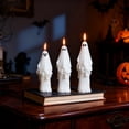 thumbnail image 5 of Halloween Ghost Scented Candles for Home Decor, Handcrafted Aromatherapy Wax Candles for Spooky Party Decorations and Gift Giving, 5 of 7