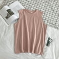 thumbnail image 1 of Workout Tank Top Men's Workout Tank Top Sleeveless Pure Color Muscle Shirts For Bodybuilding Gym TrainingPink 2XL, 1 of 1