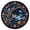 F, variant on Halloween 3D Effect Optical Illusion Spooky Round Rug | Personalized Halloween Round Mat Rug, Non-Slip Backing, 3D Skeleton, Spider, Pumpkin, Ghost Indoor Carpet Decor C
