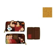 Loungefly Disney Villains Scene Gaston Zip-Around Wallet Beauty And The Beast One Size