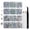 Crystal AB, variant on 6736PCS Hotfix Rhinestones for Crafts, 5 Sizes, SS6-SS30, Siam