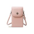 thumbnail image 2 of Bolsa PU Crossbody Bag Durable Women Phone Wallet Bag para el ocio diario (rosa) Likrtyny Para Estrenar, 2 of 9