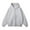 C306/Light Gray, variant on Rggeeun Mens Pullover Hoodies Men Zip Up Hoodie Long Sleeve Full Zip Hooded Sweatshirt Pullover With Pocket Solid Color Fall Winter Leisure