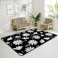 thumbnail image 4 of Crawling Indoor Carpet Play Mat Chamomile Cute Floral for Living Room Bedroom Educational Nursery Floor Mat Area Rugs 60x39in, 4 of 6