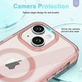 thumbnail image 3 of for iPhone 14 Plus Case, [Compatible with MagSafe] Full-Body Protection Anti-Scratch Case with Built-in Screen Protector, Front Cover TPU Frame Durable for iPhone 14 Plus Cover, Pink, 3 of 8
