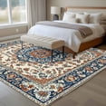 thumbnail image 4 of 6'x9' Area Rugs, Orange Blue Boho Southwestern Indoor Outdoor Area Rug for Living Room Bedroom, Antique Ethnic Rustic Washable Bathroom Rugs Kitchen Floor Carpet Mats Home Decor Aesthetic, 4 of 8