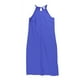 thumbnail image 1 of bar III Vestido recto cruzado de imitación para mujer, azul, XX-Small, 1 of 2