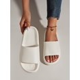 thumbnail image 1 of Ladies' Fashionable Solid Color Light Pink Minimalist Slippers, 1 of 4