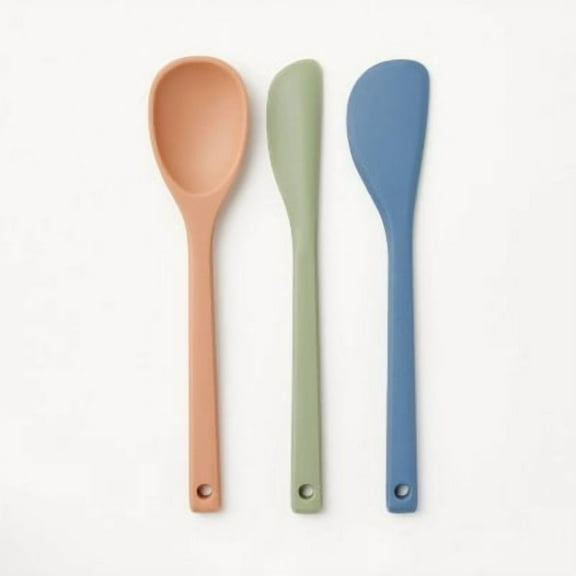 3pk Silicone Mini Spatula Set
