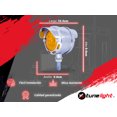 thumbnail image 2 of Plafón Para Direcc 18 Leds Luz Gel Roja/ Ámbar Izq Tunelight TUNELIGHT-RENOVATIO ., 2 of 7