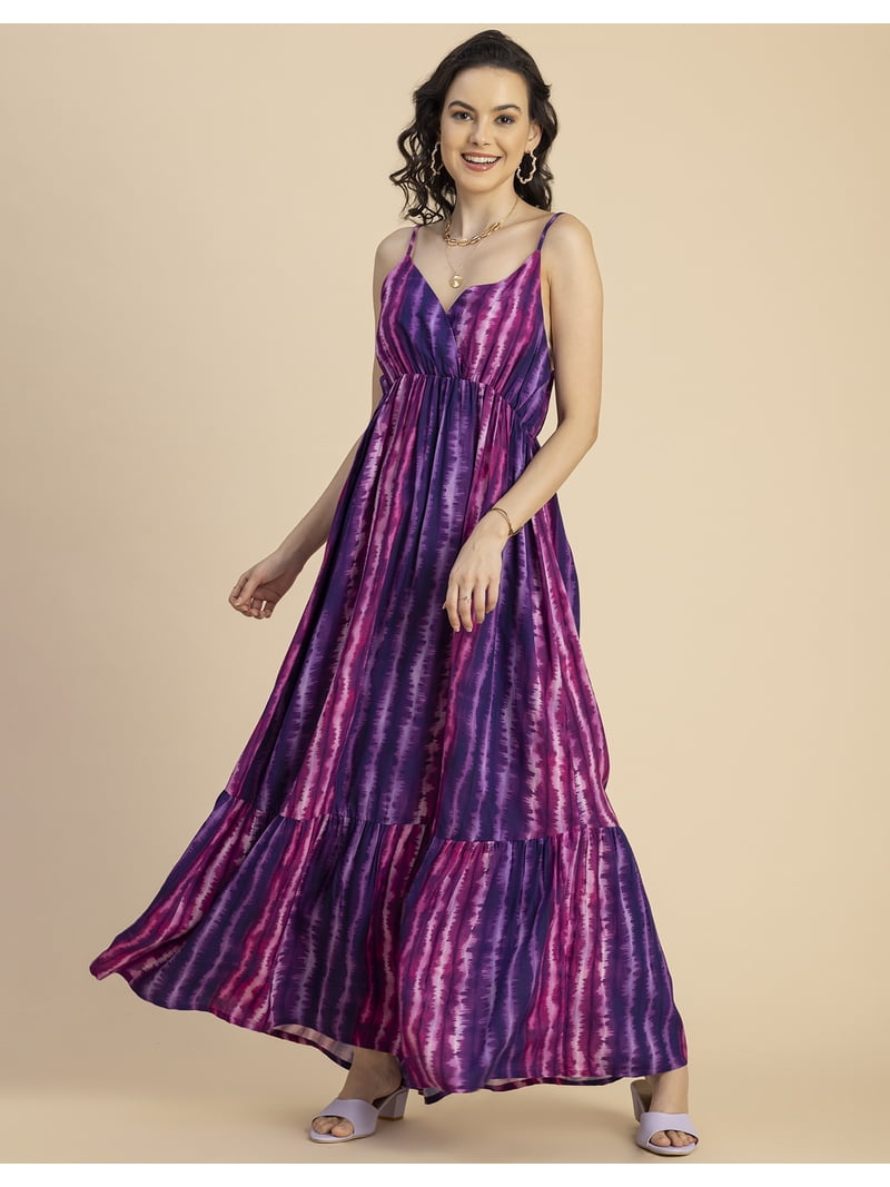 chinese dress ladies Acacia Rayon Maxi Dress Maia Print main image 0