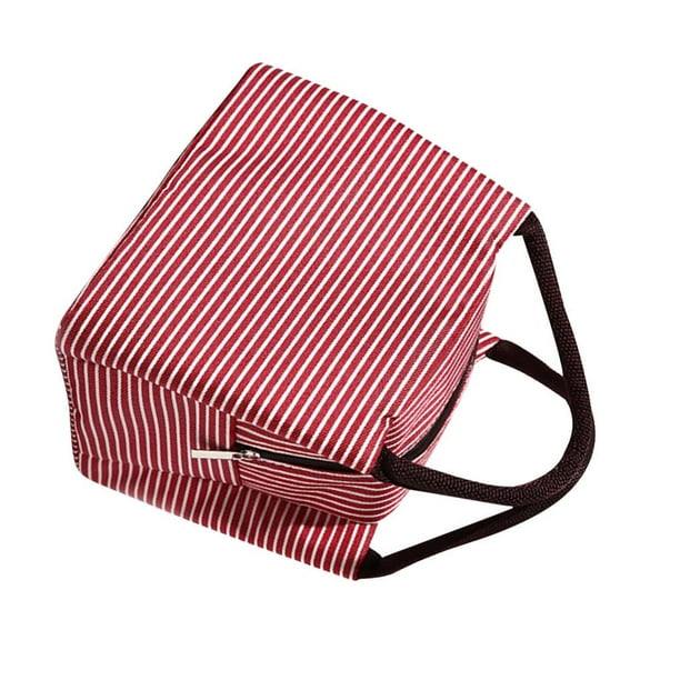 Kearding Preservación de alimentos para bebés, botella de leche, bolsas de aislamiento de almacenamiento de calor, bolsa impermeable de gran capacidad, Almacenamiento y organización del hogar Rojo Kearding HA000442-03B