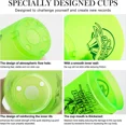 thumbnail image 2 of Stacking Cups Stack Speed Training Game Toys for Boys Girls Kids Toddlers Green Plastic DEWEL ?, 2 of 9