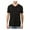 Black, variant on Lacoste Mens V-neck Pima Cotton Jersey T-shirt White TH6710 001