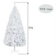 thumbnail image 6 of Wuudi Iron Leg White Christmas Tree with 1000 Branches,7ft, 6 of 10