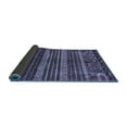 thumbnail image 2 of Ahgly Company Indoor Square Abstract Blue Modern Area Rugs, 6' Square, 2 of 4
