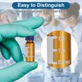 thumbnail image 4 of Uxcell 2ml Autosampler Vial, 100 Pcs Amber Vials Sample Vial Solid Screw Cap with Labels, 4 of 7