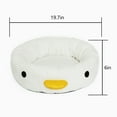 thumbnail image 4 of PURROOM Round lovely Cat and Dog Cushion Bed, 20in Pet Bed for Cats or Small Dogs, Anti-Slip & Water-Resistant Bottom, Super Soft Durable Fabric Pet beds, Washable Luxury Cat & Dog Bed, 4 of 7