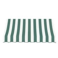 thumbnail image 3 of Awntech 5.38 Ft Nantucket Curved Slope Fixed Awning Canopy (64.5in x 44in x 36in), Forest/White Stripe, 3 of 3