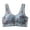 Blue, variant on Clothing High Support Bras For Women Adjustable Strap Full Coverage Up Bras Comfortable No Underwire Wireless Bras Blue