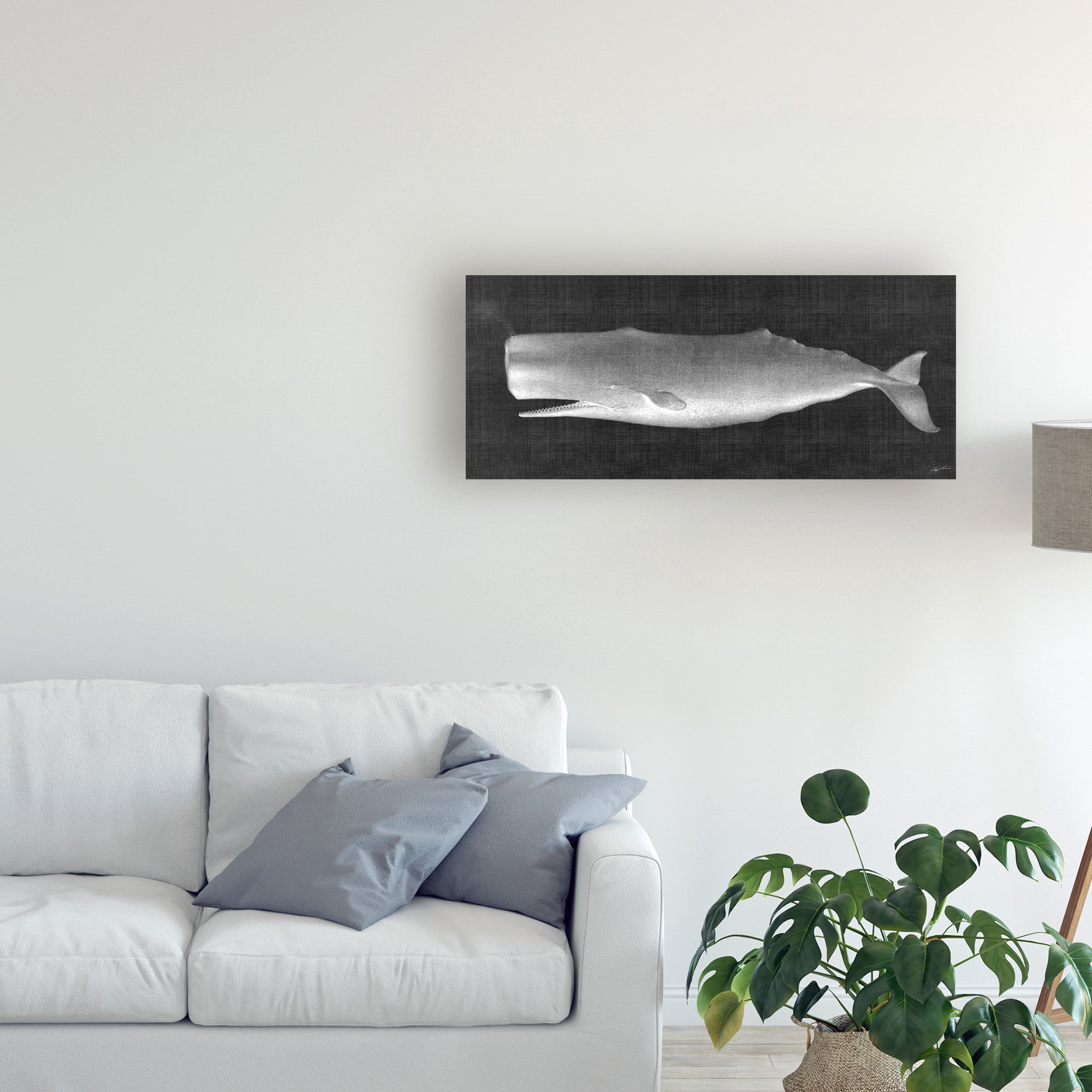 Trademark Fine Art 'Whale Watching II' Canvas Art by John Butler