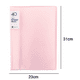 thumbnail image 2 of Carpeta transparente de hojas sueltas A4, sencilla y ligera, carpeta de partituras de datos para estudiantes de pp, 2 of 5